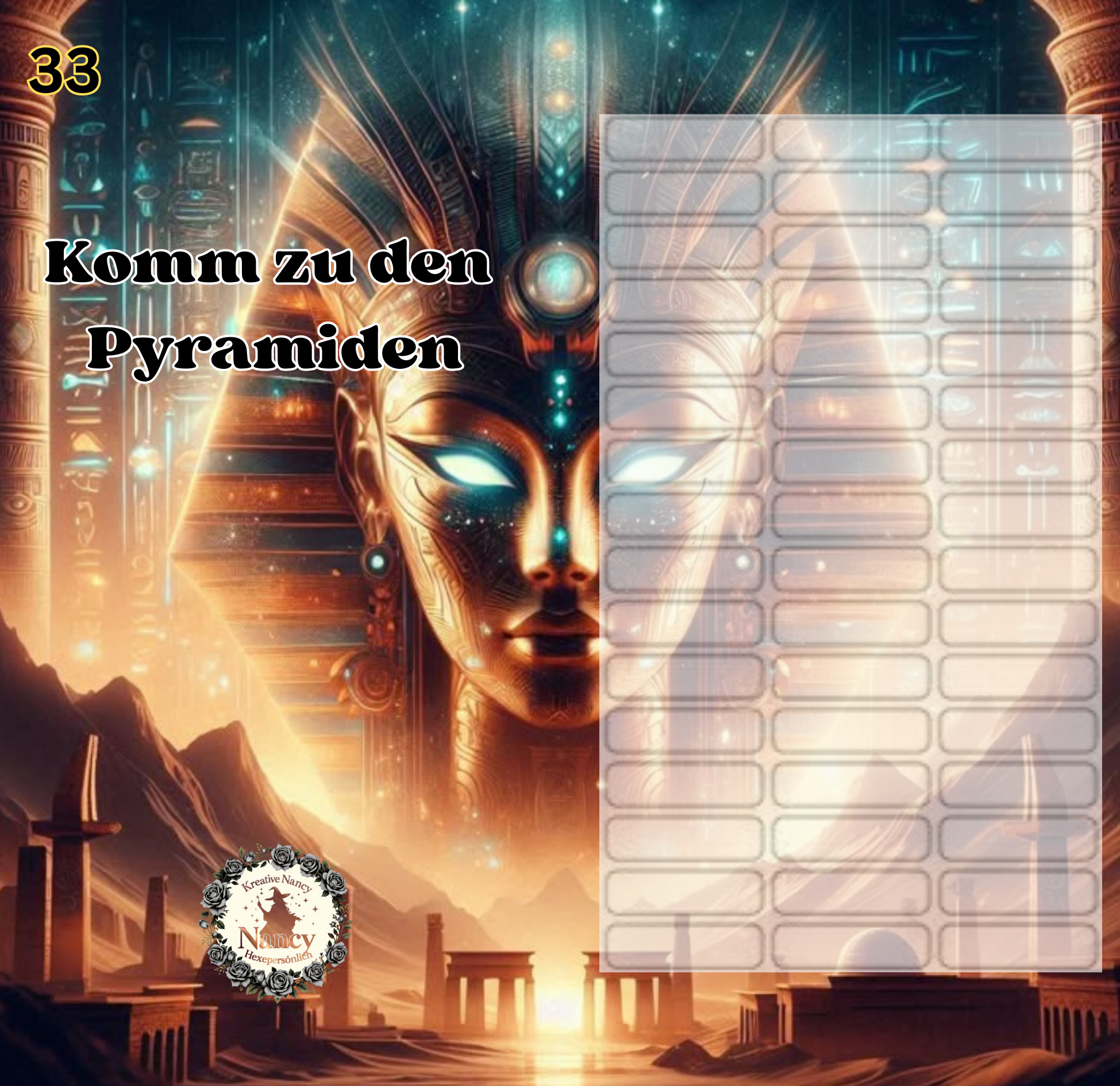 Aegypten Set Artnr 088