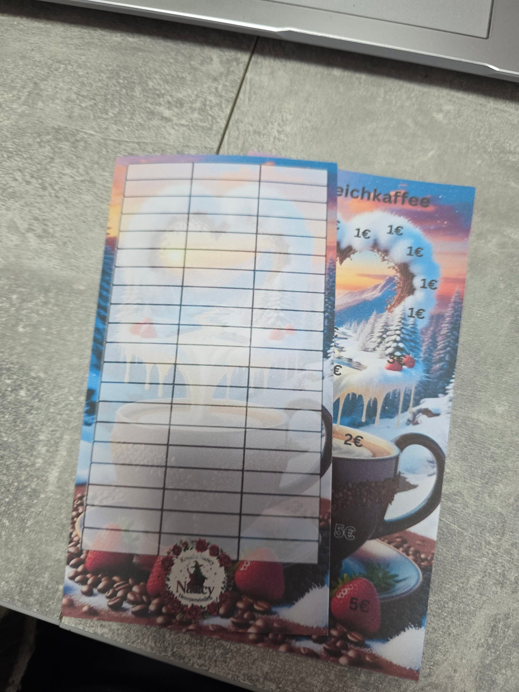 Abstreichkaffee Artikelnummer 036