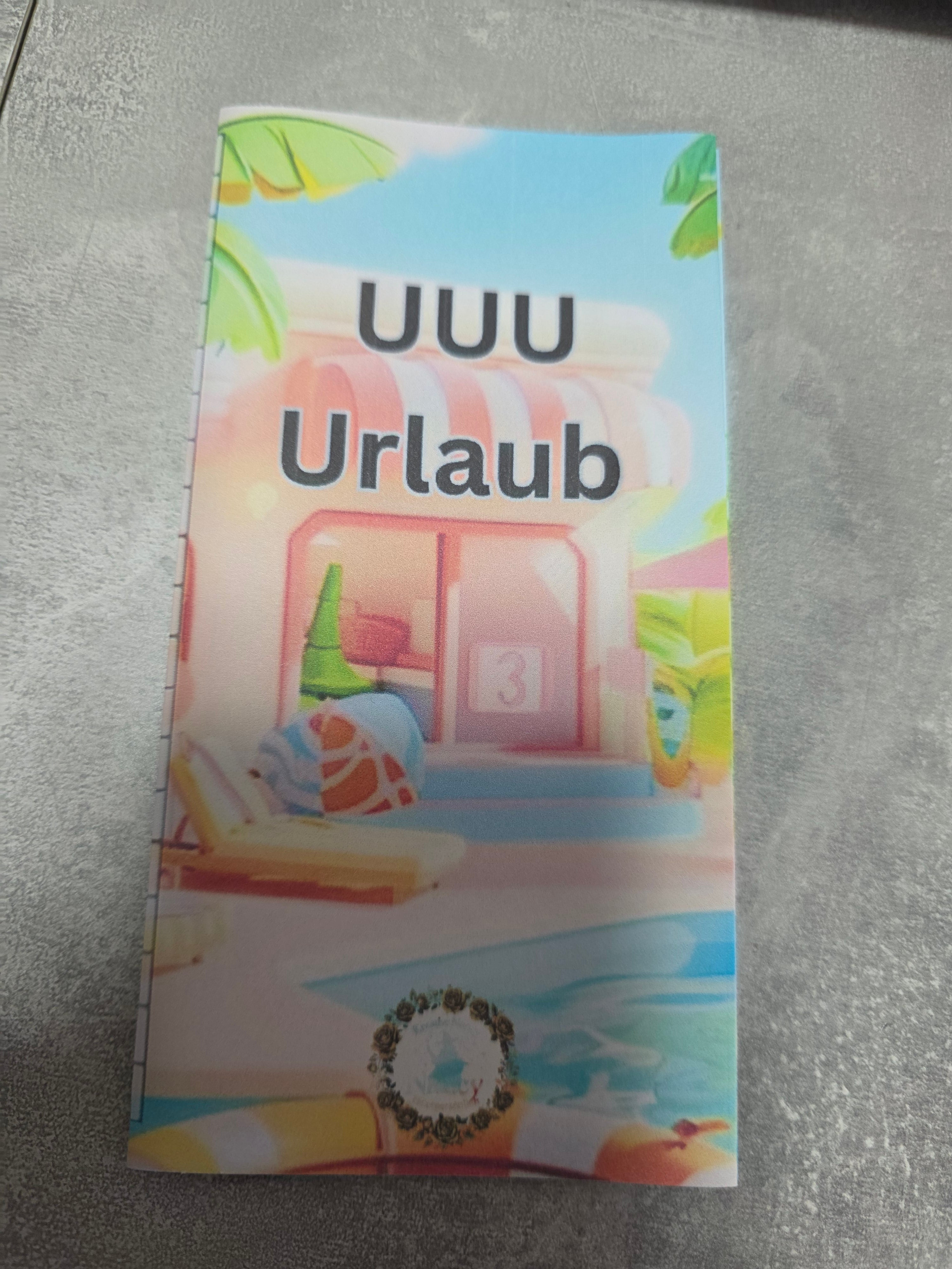 U U Urlaub Artikelnummer 046