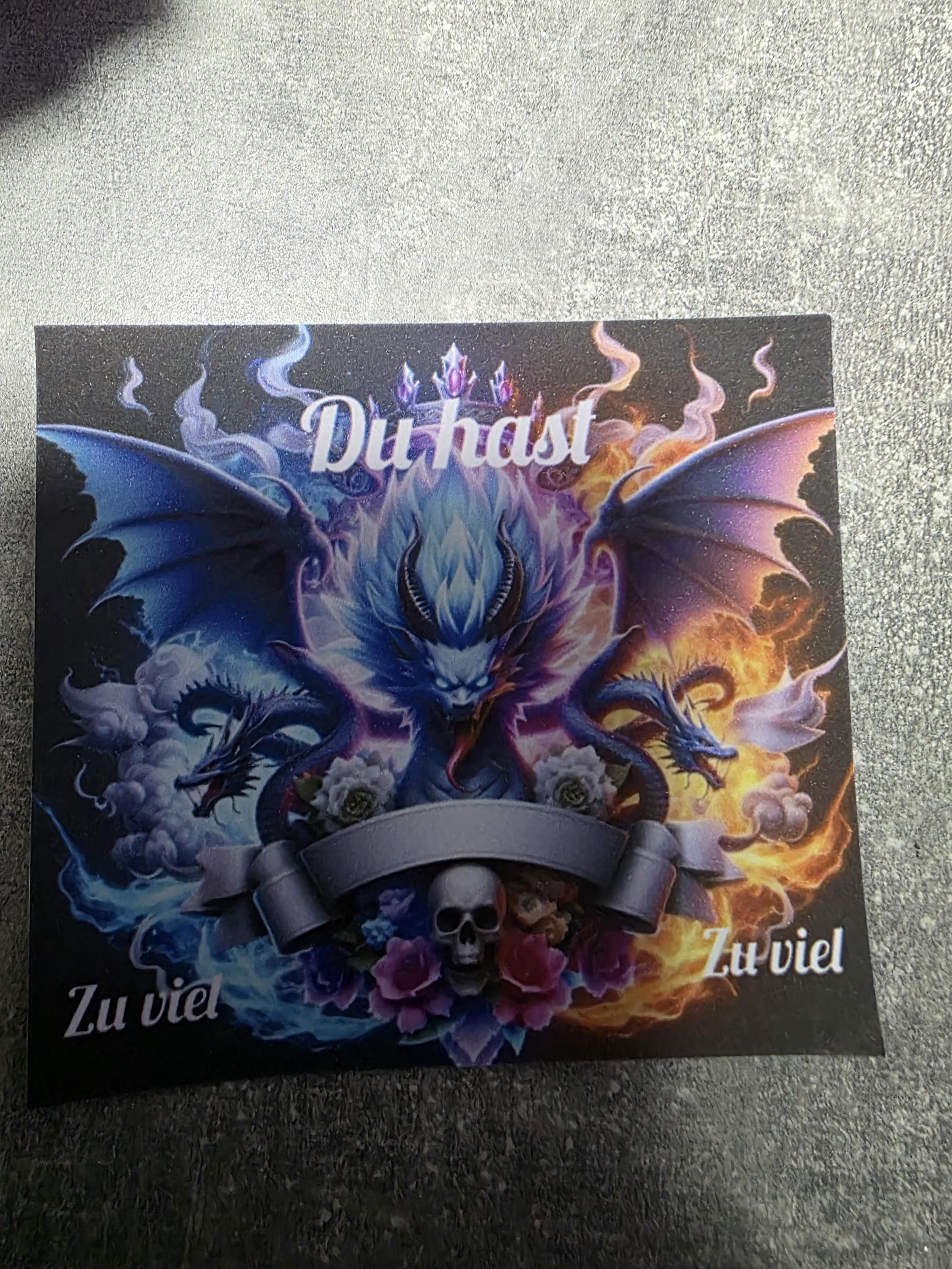 zu viel oder zu wenig Artikelnummer 017