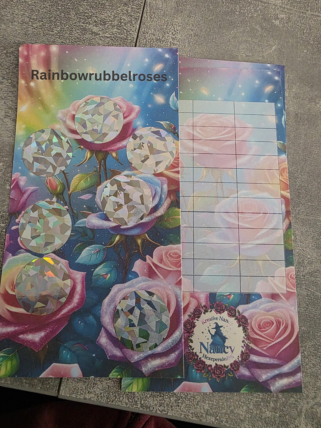rainbow rubbelrose Artikelnummer 039
