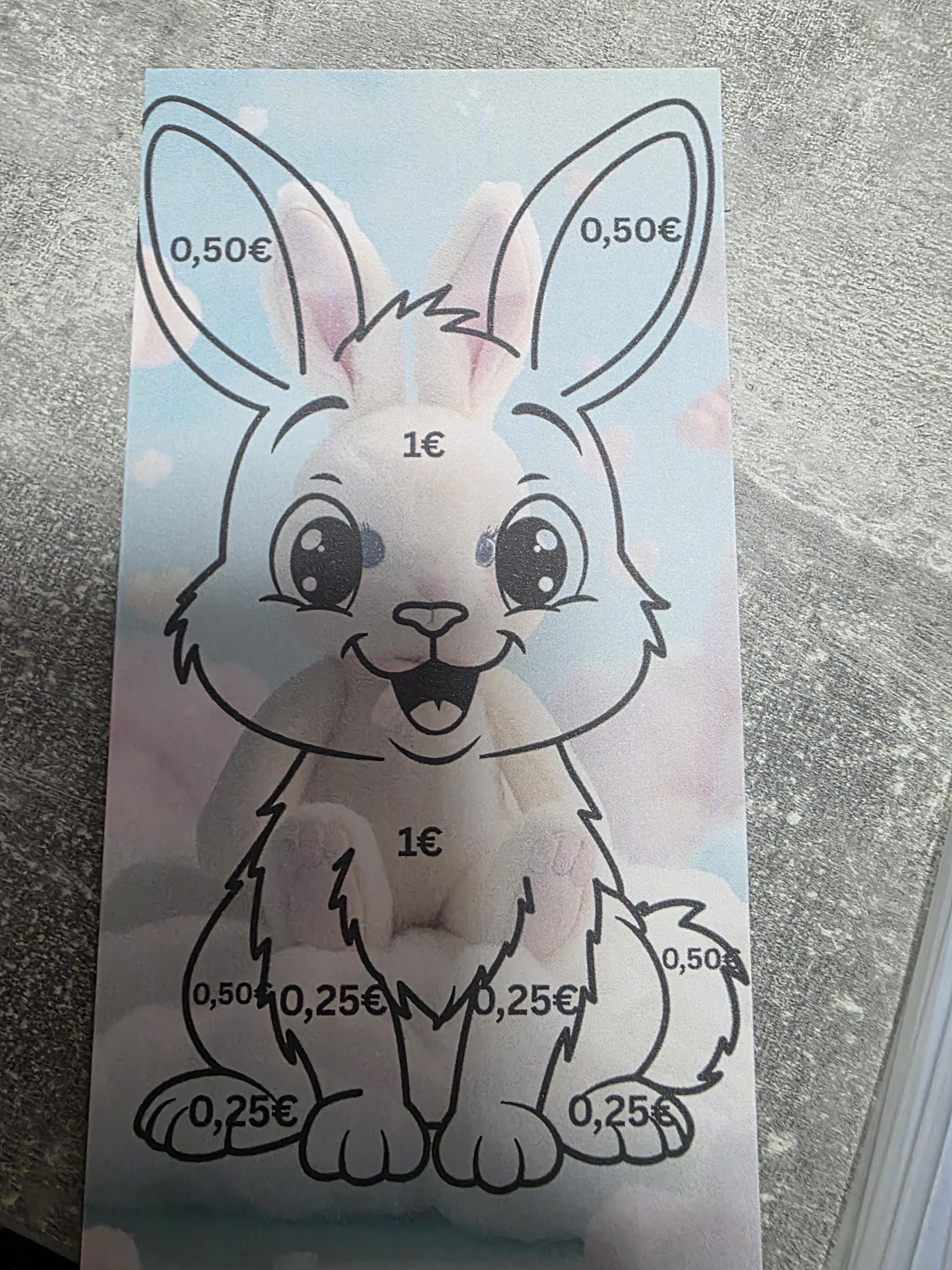 Kinder challenge Hase Artikelnummer 006