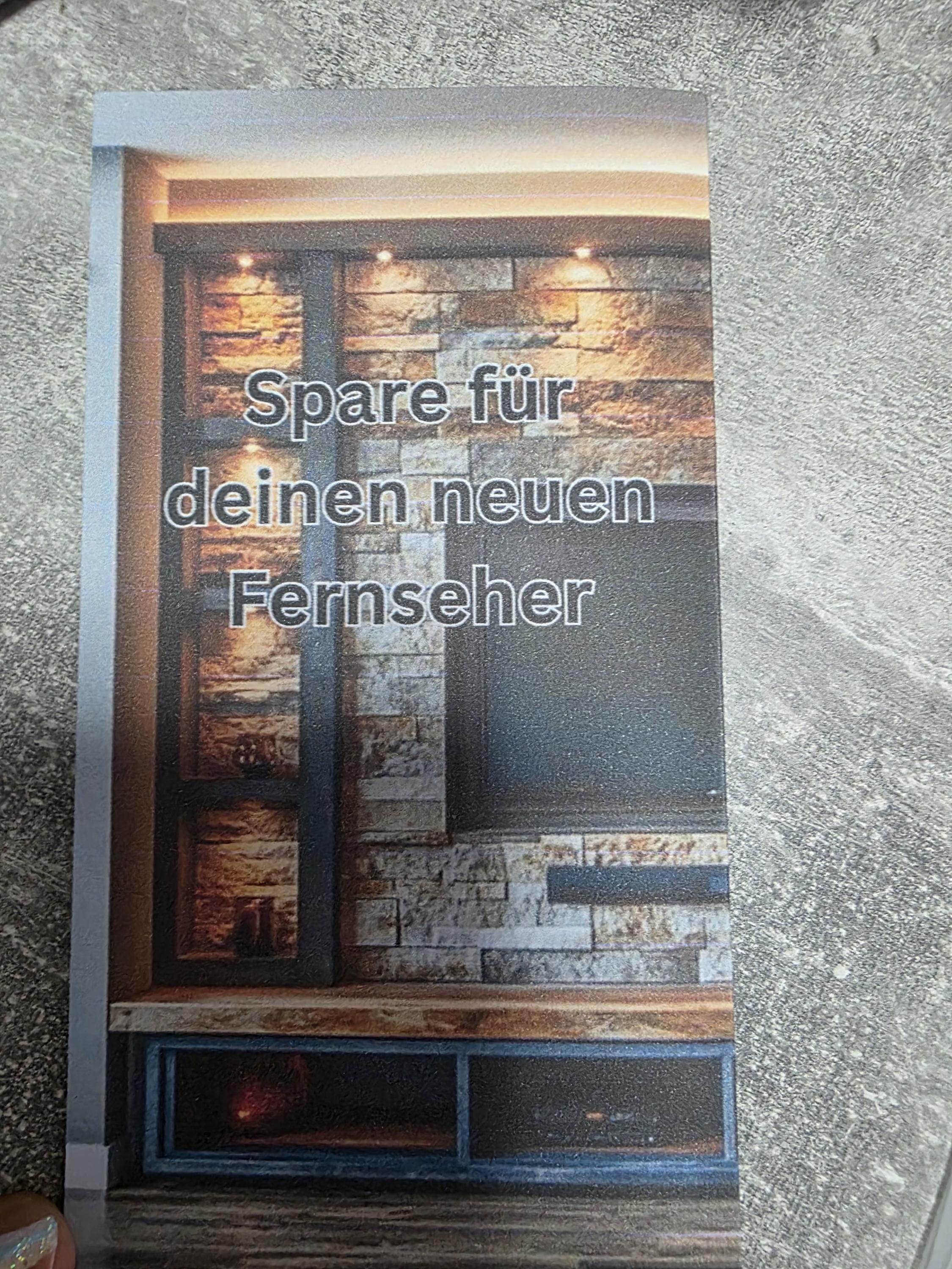 Mein neuer Fernseher Artikelnummer 011