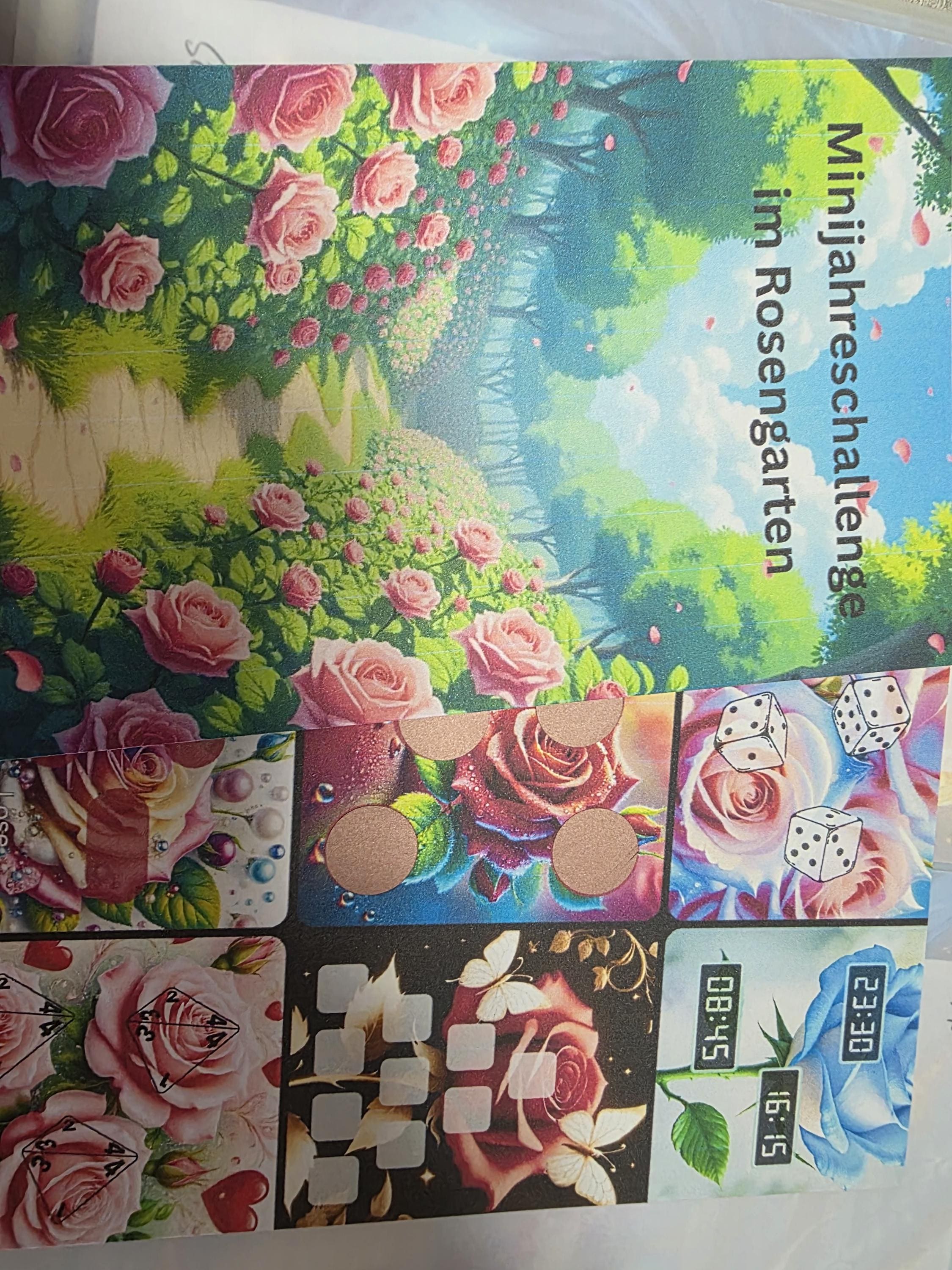 Mini jahreschallenge Rosen Artikelnummer 026