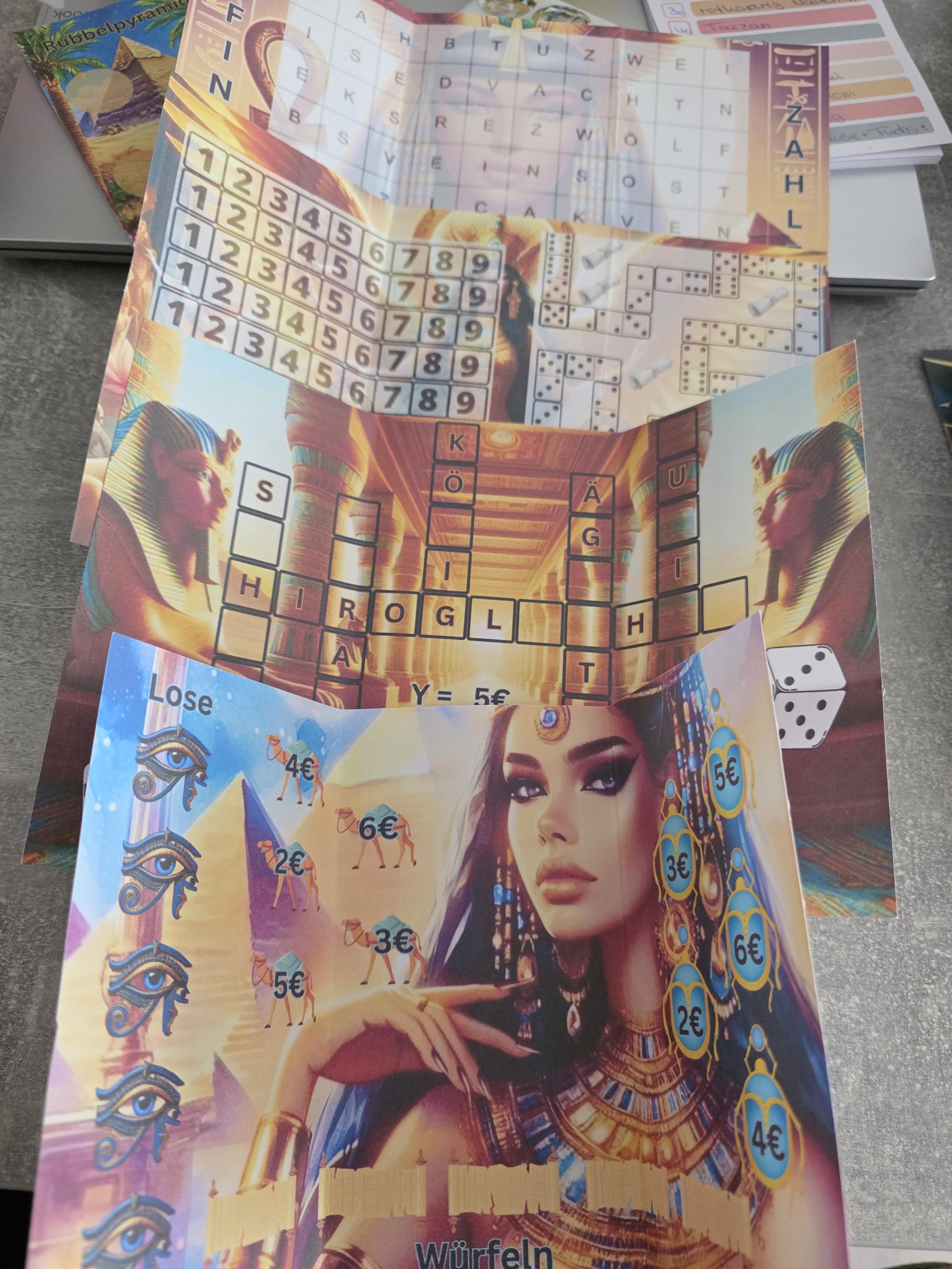 Sparspiel Ägypten Artikelnummer 032