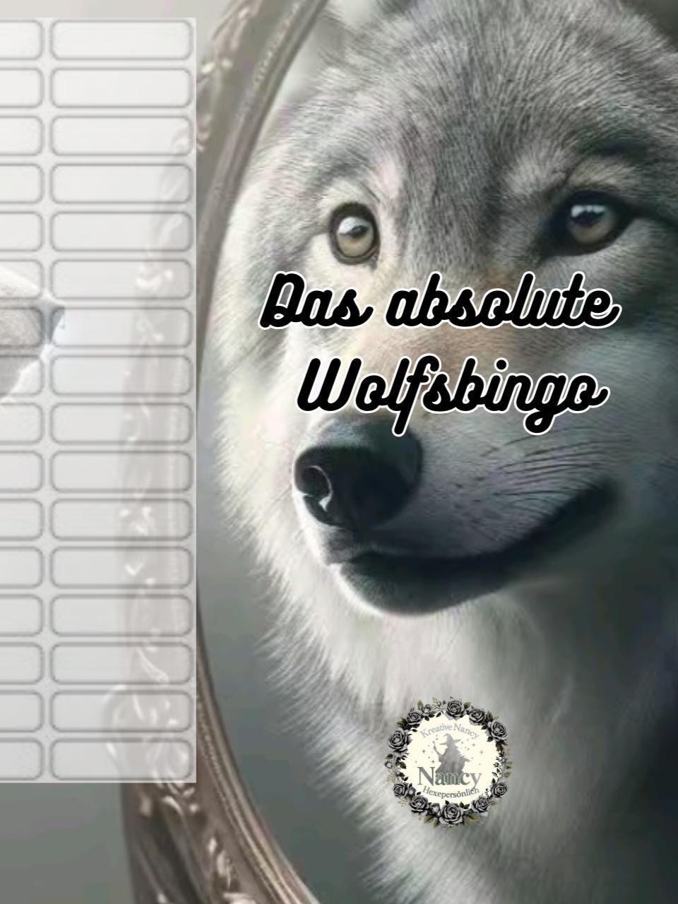 Das absolute Wolfsbingo Artikelnummer 001