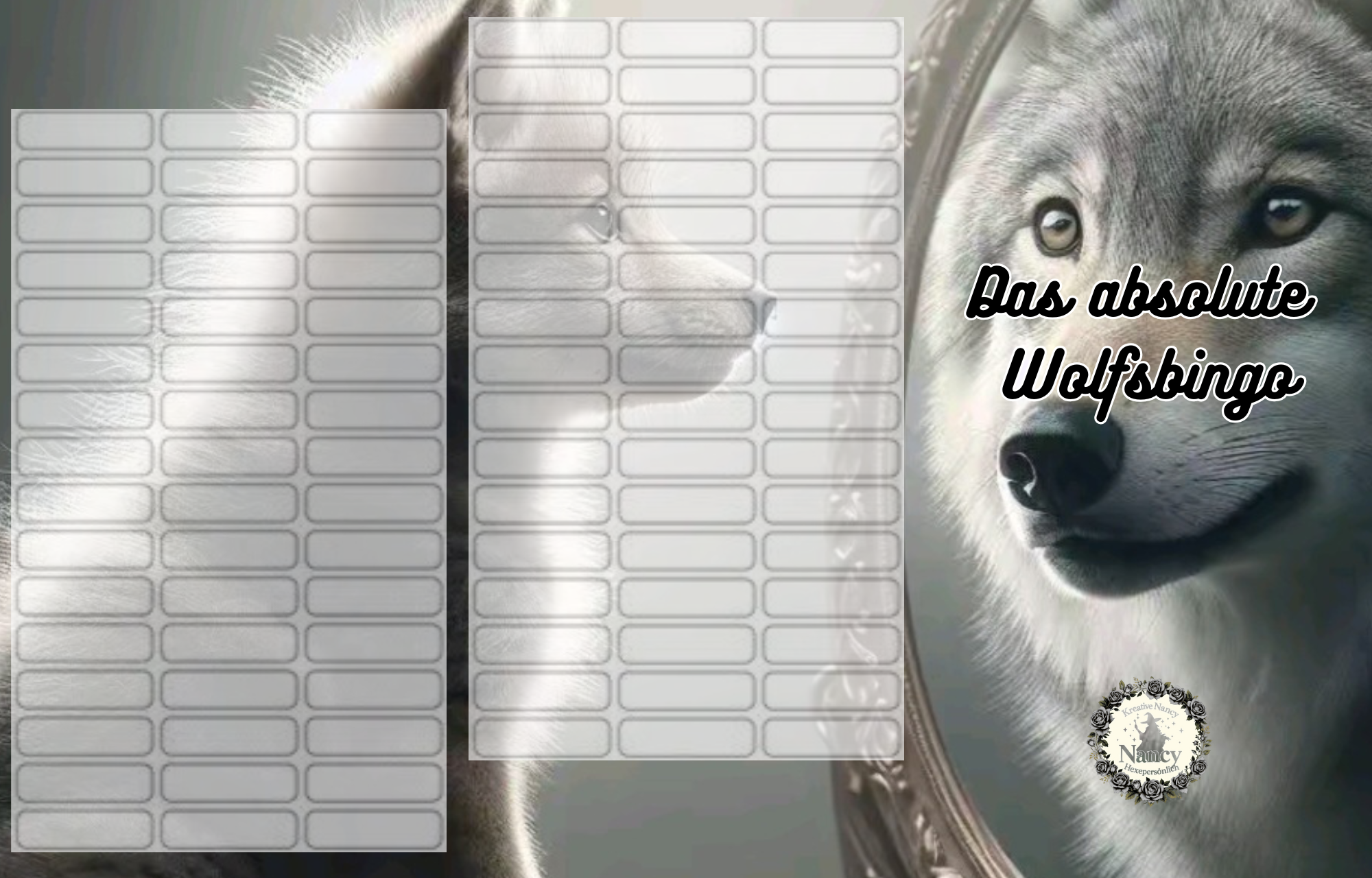 Wolfbingo Artikelnummer 001