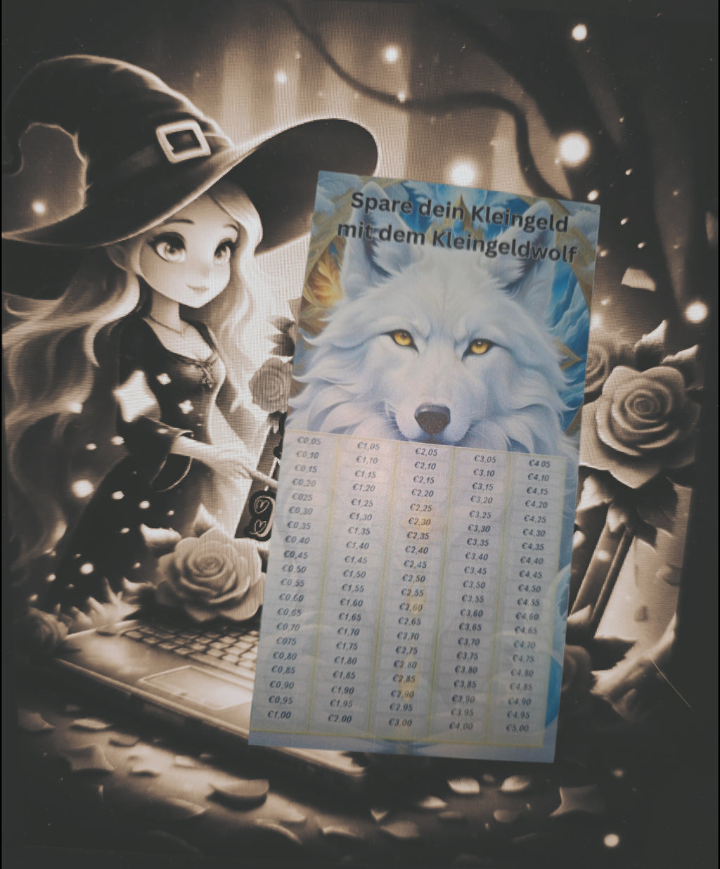 Kleingeld wolf Artnr 026